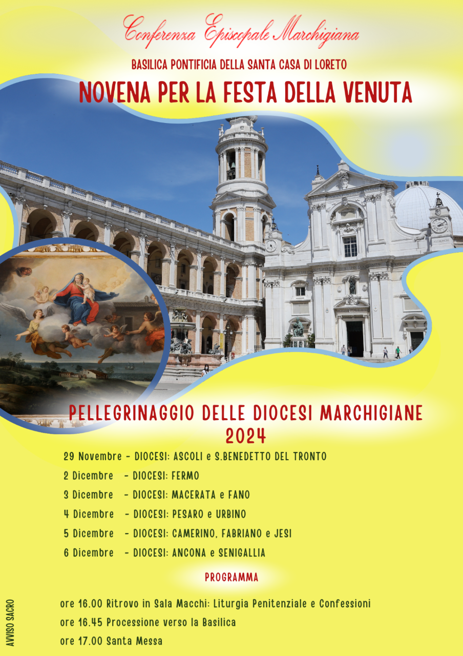 NOVENA PER LA FESTA DELLA VENUTA
