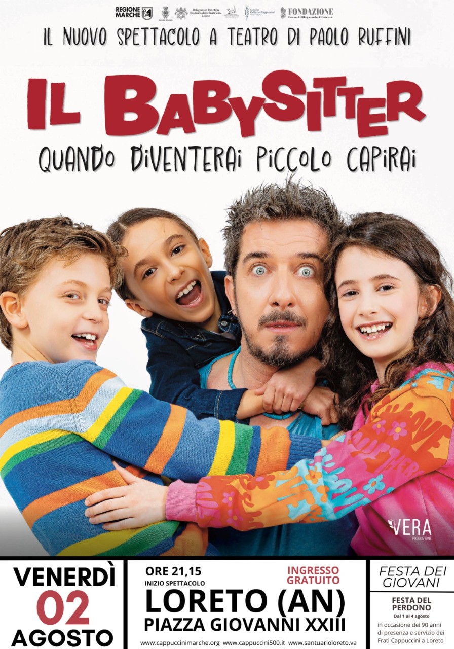 2 agosto Il Babysitter Spettacolo di Paolo Ruffini