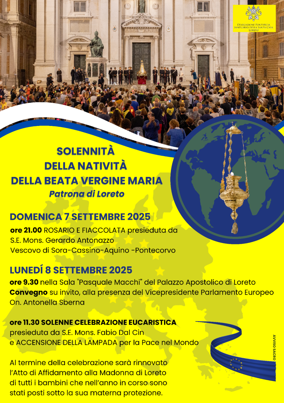 Solennità della Natività di Maria -7 e 8 settembre 2025