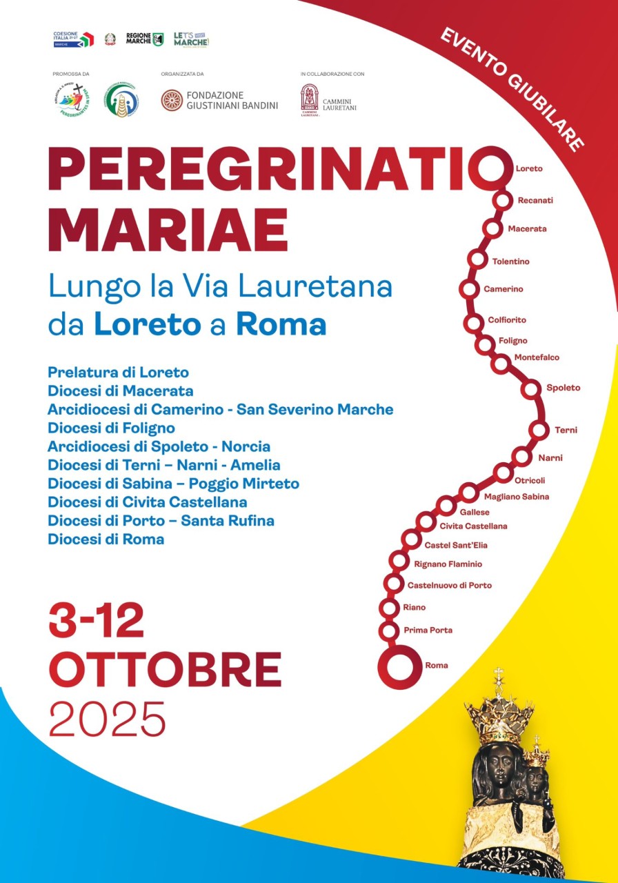 3 OTTOBRE INIZIO PEREGRINATIO MARIAE