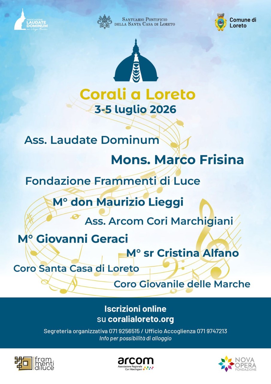 3-5 luglio 2026: Corali a Loreto
